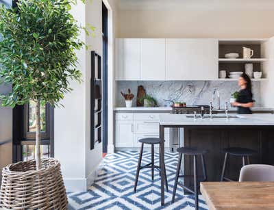  Eclectic Modern Family Home Kitchen. Urban Townhouse by Koo de Kir.