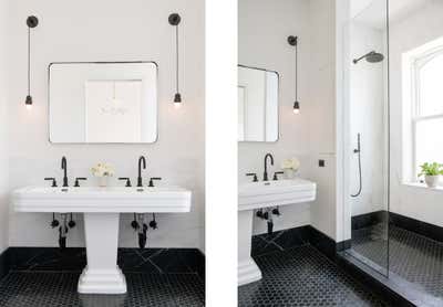  Minimalist Family Home Bathroom. Cobble Hill Townhouse by Elizabeth Roberts Architects.