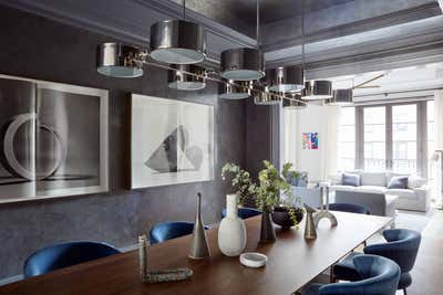  Transitional Apartment Dining Room. Upper East Side Apartment by Meyer Davis.