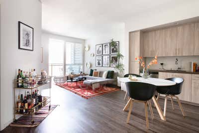  Mid-Century Modern Apartment Living Room. Japanese Whiskey by Jeremy Chin Interiors.