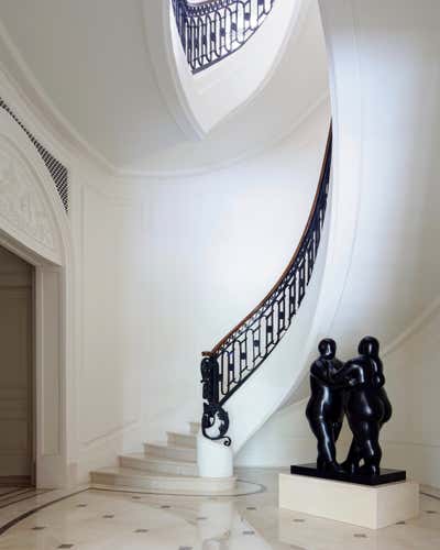  French Family Home Entry and Hall. Singapore by David Desmond, Inc..