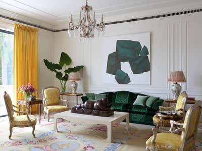  Traditional French Family Home Living Room. Singapore by David Desmond, Inc..