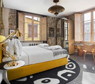  Modern Hotel Bedroom. Hotel Calimala by Alex Meitlis Design Ltd.