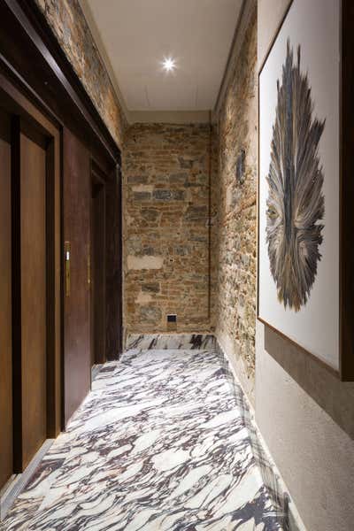 Modern Hotel Entry and Hall. Hotel Calimala by Alex Meitlis Design Ltd.