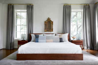  French Family Home Bedroom. Parisian Apartment in TX by Meg Lonergan Interiors.