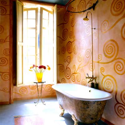  French Apartment Bathroom. Normandy Chateau by Alacarter Limited.