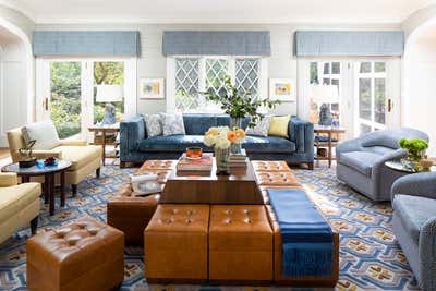  Contemporary Transitional Country House Living Room. NJ Coastal Residence by Robert Kaner Interior Design.