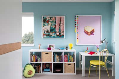 Eclectic Children's Room. Edgewood by Susan Bilbey Design.