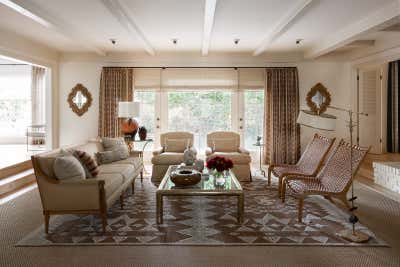  Eclectic Family Home Living Room. Brentwood by Josh Greene Design.