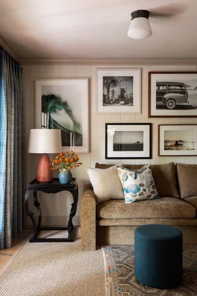  Bohemian Family Home Living Room. Brentwood by Josh Greene Design.