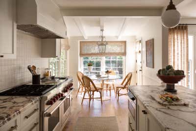  Bohemian Family Home Kitchen. Brentwood by Josh Greene Design.