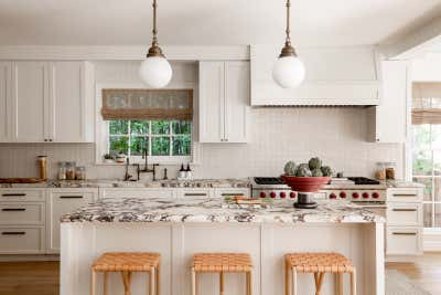 Bohemian Family Home Kitchen. Brentwood by Josh Greene Design.