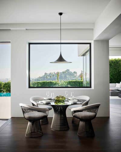  Mid-Century Modern Family Home Dining Room. Trousdale Estates Home  by BA Torrey.