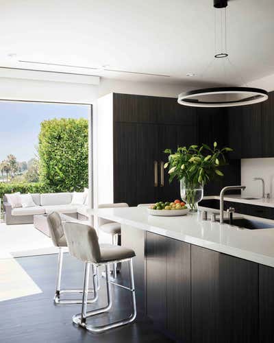  Mid-Century Modern Family Home Kitchen. Trousdale Estates Home  by BA Torrey.