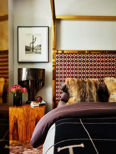  Eclectic Apartment Bedroom. Designer's Own Home  by TORREY.