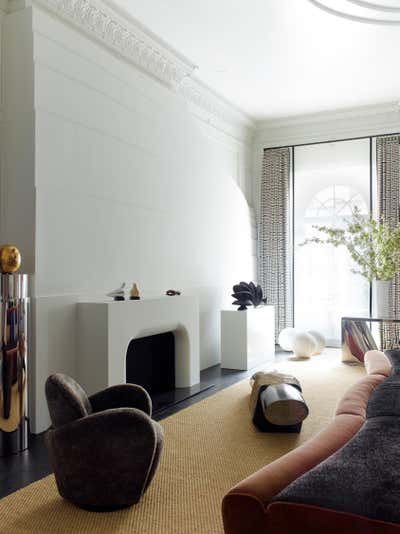  Contemporary Mixed Use Living Room. Kips Bay Show House by Juan Montoya Design.