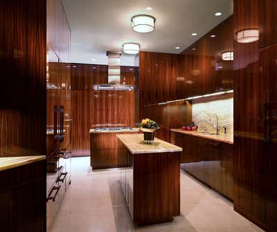  Art Deco Apartment Kitchen. Penthouse New York City by Juan Montoya Design.