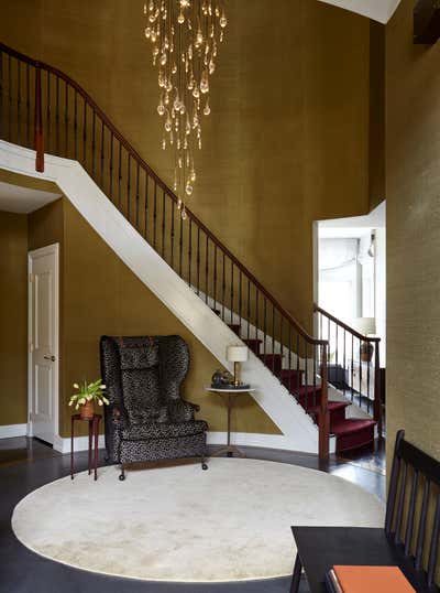  Eclectic Family Home Entry and Hall. Sleepy Hollow by Greyscale Interiors.