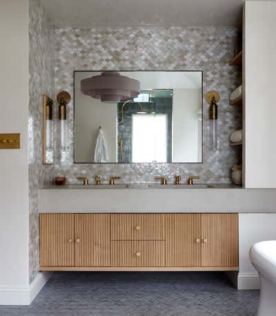  Eclectic Family Home Bathroom. Sleepy Hollow by Greyscale Interiors.