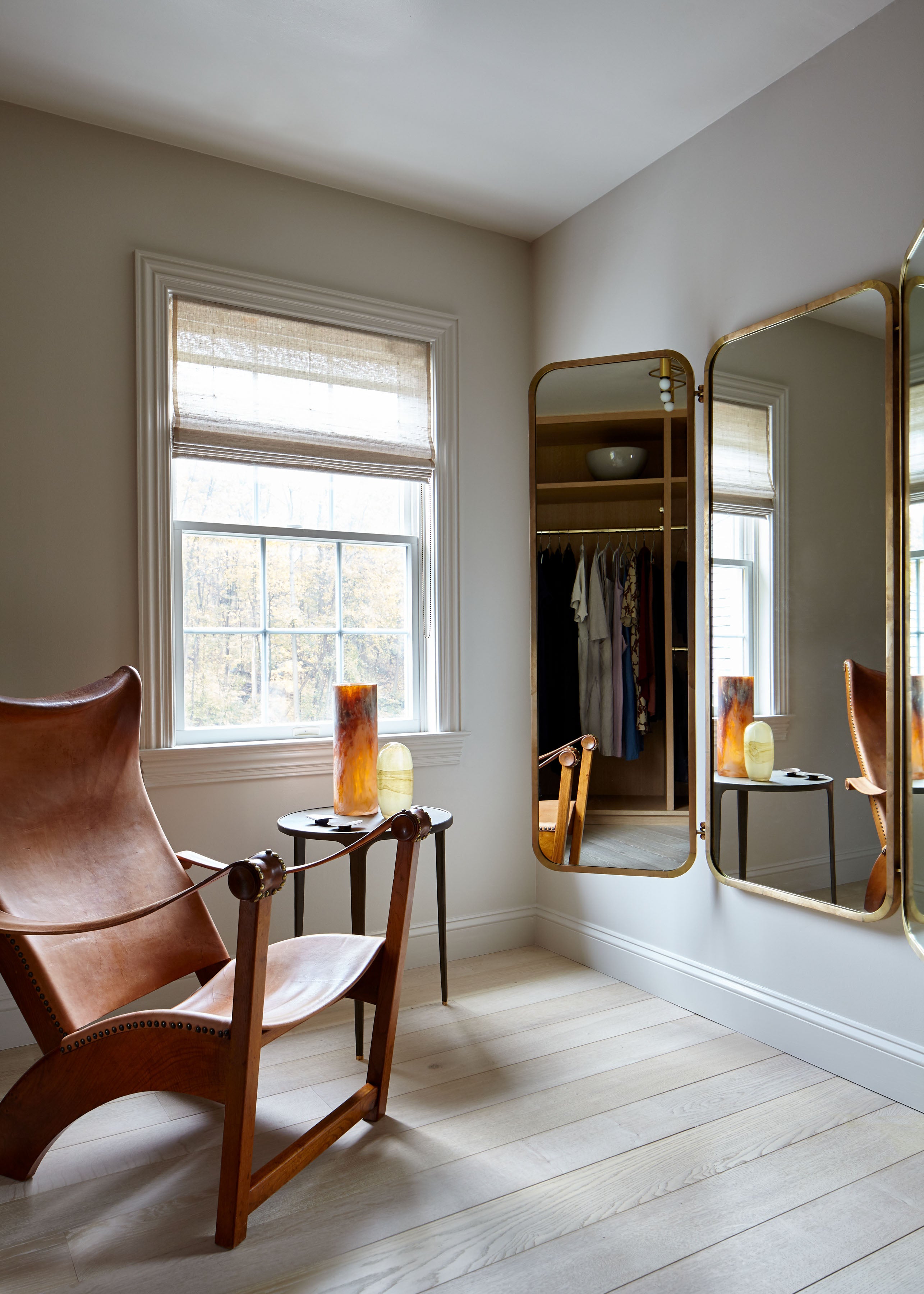 Eclectic Storage Room and Closet