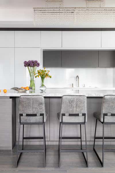  Transitional Apartment Kitchen. Lake Shore East   by Kate Taylor Interiors.