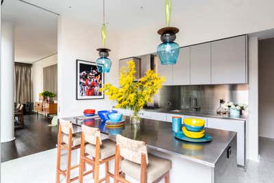  Eclectic Apartment Kitchen. 42 Crosby St by Samuel Amoia Associates.