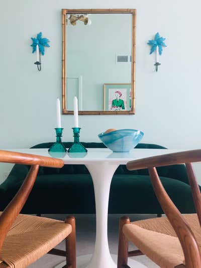  Eclectic Bachelor Pad Dining Room. Miami Paraiso Bay by MPG Designs.