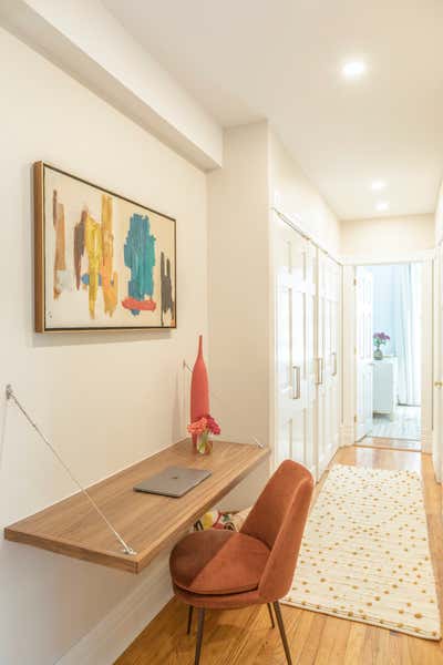 Contemporary Family Home Entry and Hall. MURRAY HILL by Marie Burgos Design.