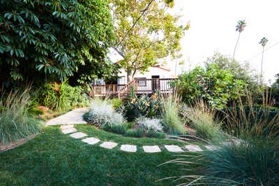  Mid-Century Modern Family Home Exterior. Silverlake Bungalow by Corinne Mathern Studio.