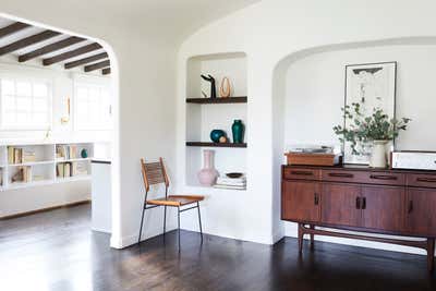 Art Deco Family Home Office and Study. Silverlake Bungalow by Corinne Mathern Studio.