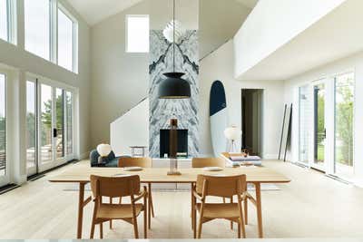  Contemporary Minimalist Beach House Dining Room. Atelier 211 by Studio Zung.