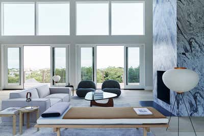  Contemporary Minimalist Beach House Living Room. Atelier 211 by Studio Zung.