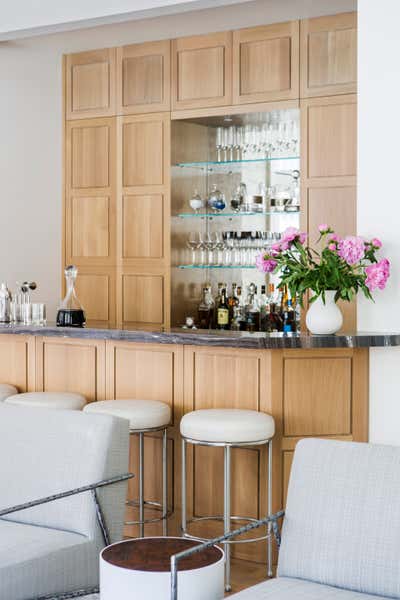  Modern Family Home Bar and Game Room. Southampton 1 by Vanessa Rome Interiors.