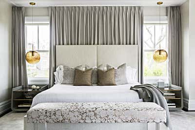  Modern Family Home Bedroom. Water Mill 1 by Vanessa Rome Interiors.
