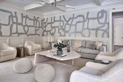 Modern Beach House Living Room. Southampton 2 by Vanessa Rome Interiors.