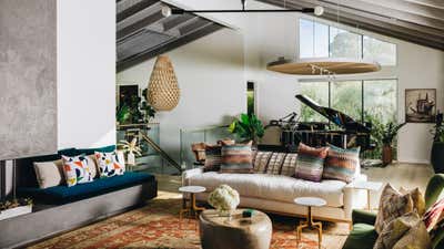  Mixed Use Living Room. Laurel Canyon by Peti Lau Inc.
