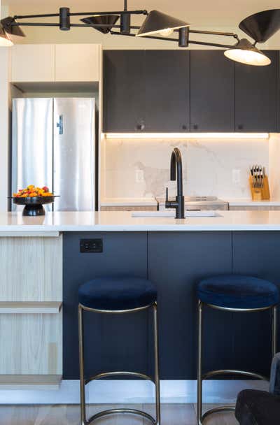  Contemporary Apartment Kitchen. NEW YORK APARTMENT by Marie Burgos Design.