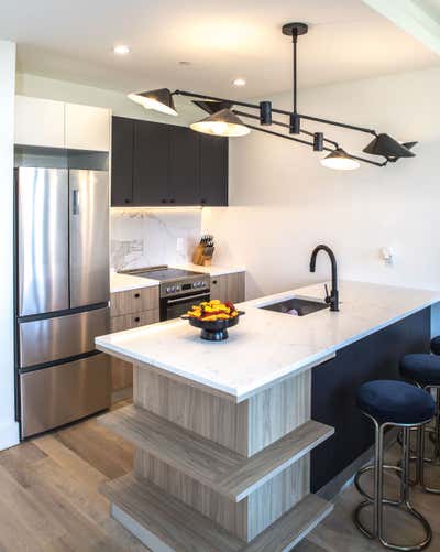  Contemporary Apartment Kitchen. NEW YORK APARTMENT by Marie Burgos Design.