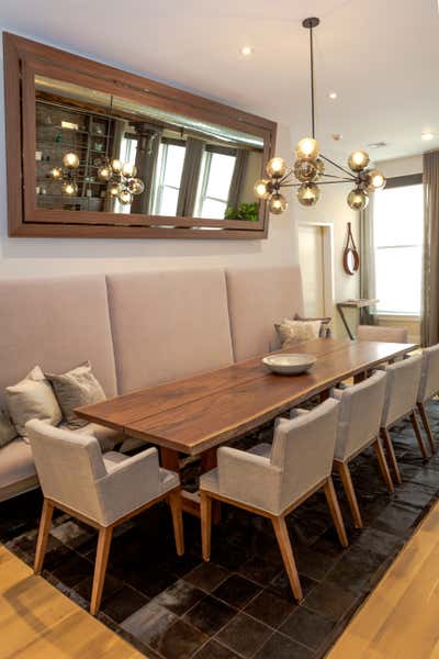  Contemporary Bachelor Pad Dining Room. NEW YORK BACHELOR PAD by Marie Burgos Design.