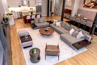  Contemporary Bachelor Pad Living Room. NEW YORK BACHELOR PAD by Marie Burgos Design.