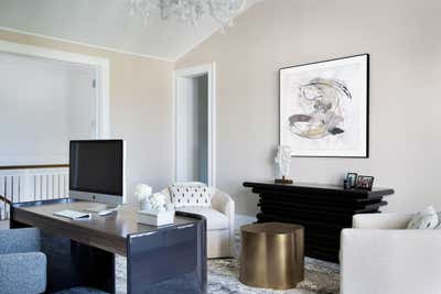  Beach Style Family Home Workspace. Water Mill 3 by Vanessa Rome Interiors.