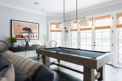  Transitional Family Home Bar and Game Room. Longridge by Hive LA Home.