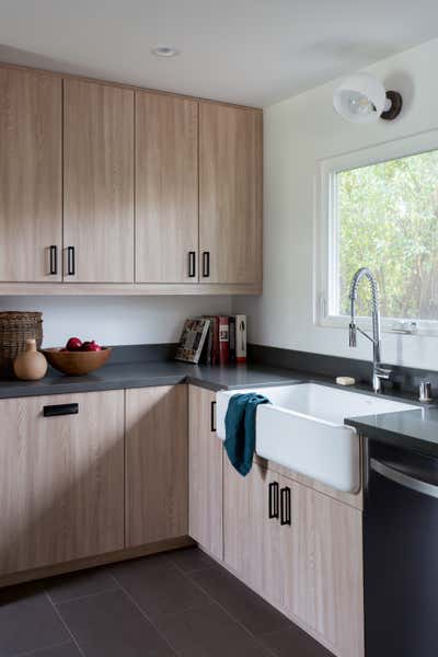  Mid-Century Modern Family Home Kitchen. Easy St Highland Park Kitchen by Hive LA Home.