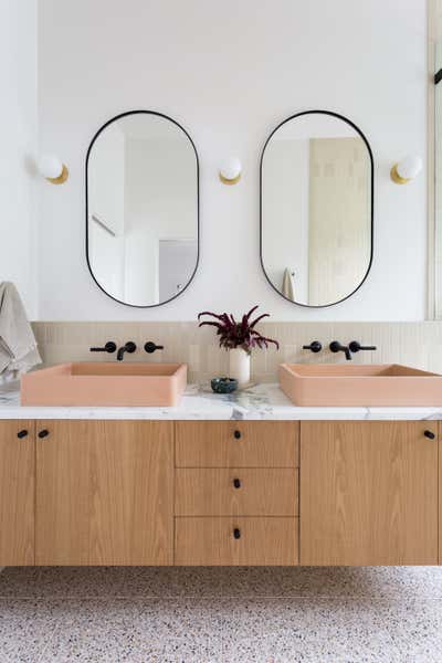  Scandinavian Family Home Bathroom. Somers Modern Master Bath by Hive LA Home.