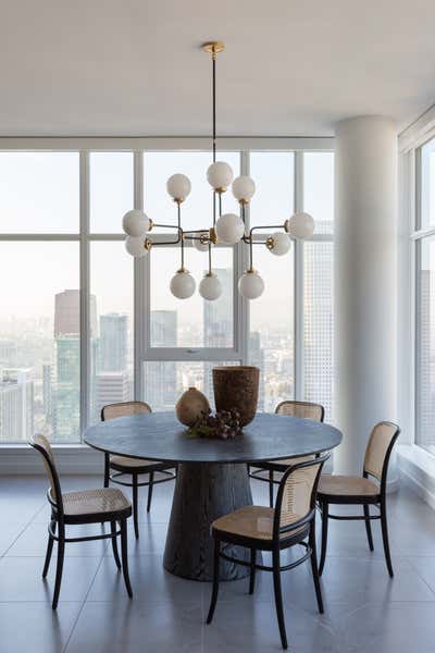  Eclectic Apartment Dining Room. Hill St High Rise by Hive LA Home.