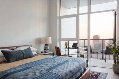  Eclectic Apartment Bedroom. Hill St High Rise by Hive LA Home.