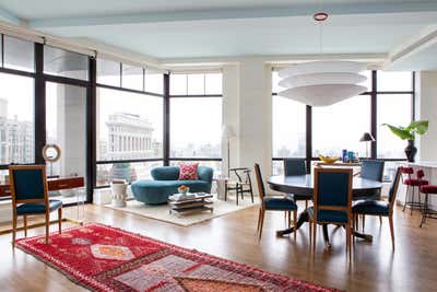 Maximalist Living Room. Madison Square Apartment by Nick Olsen Inc..