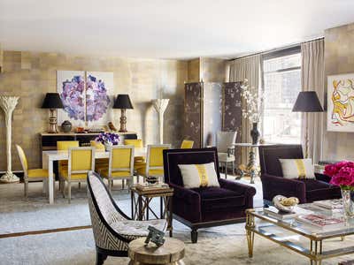  Maximalist Apartment Living Room. Upper East Side Apartment by Nick Olsen Inc..
