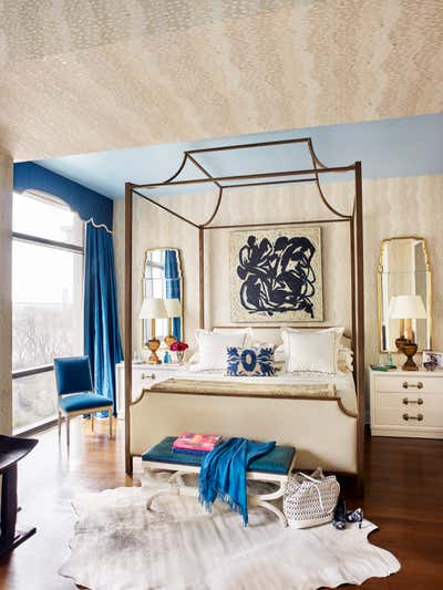 Maximalist Bedroom. Upper East Side Apartment by Nick Olsen Inc..