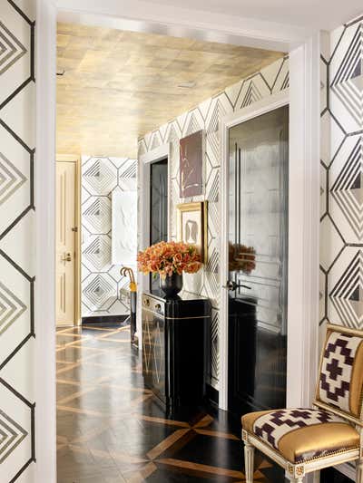  Maximalist Apartment Entry and Hall. Upper East Side Apartment by Nick Olsen Inc..